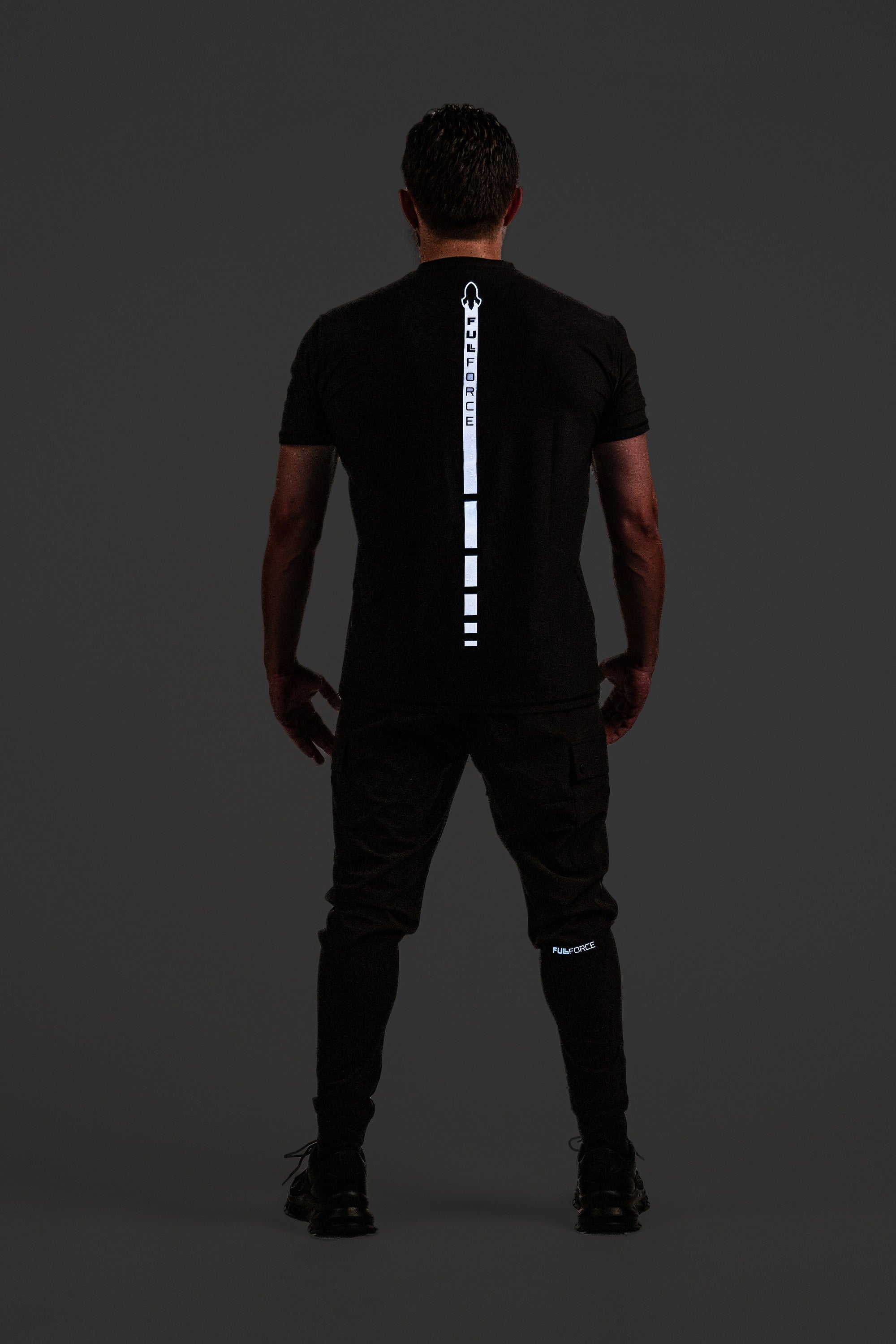 Rocket Trail T-shirt - Deep Black