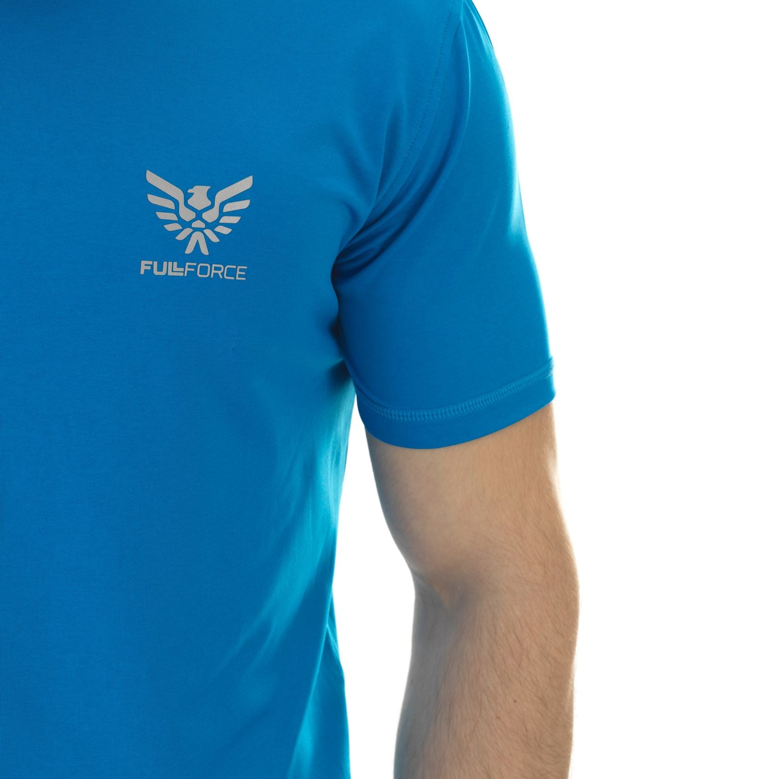 Rocket Trail T-shirt - Neon Blue